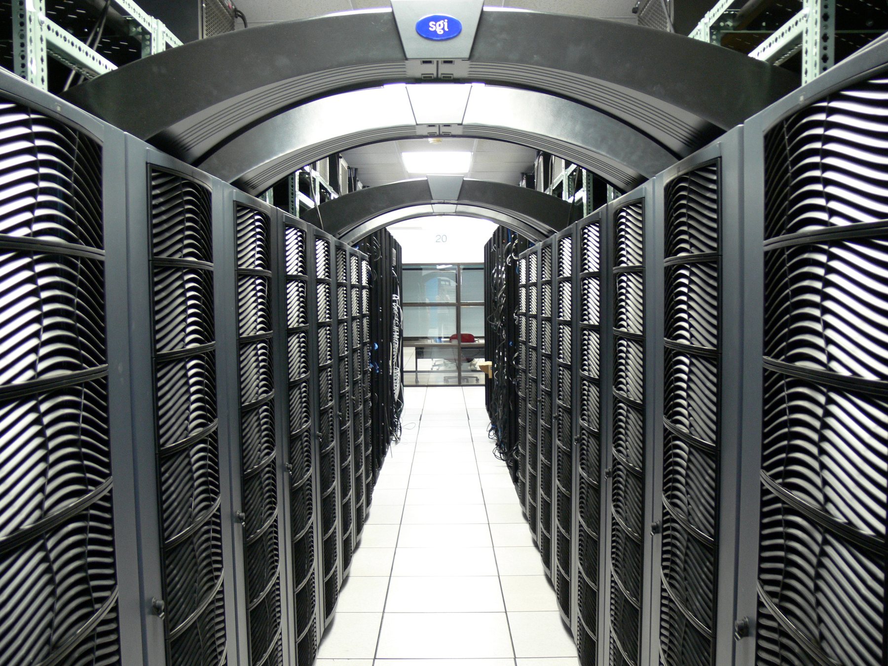Data center server racks